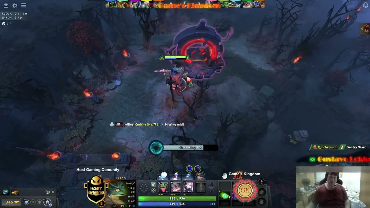 UM DRUIDA EM CAMPO!!!!!! - Largo - Dota 2 Gameplay PtBr