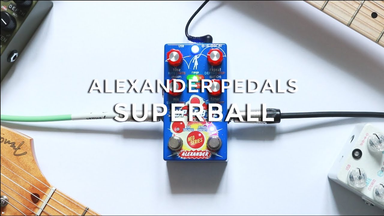 I'm ln Love With This Pedal | Alexander Pedals Superball Kinetic Modulator