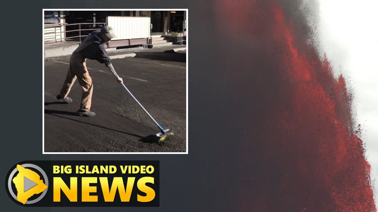 Volcano Village Clears Ashfall, As Next Kīlauea Eruption Forecasted (January 27, 2026)