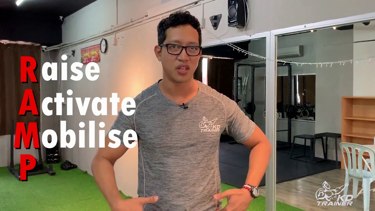 How to WARM UP before lifting weights (RAMP)