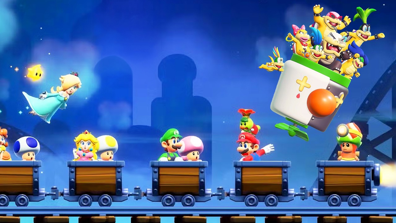 Super Mario Bros Wonder Switch 2 - Intro Cutscene & New Gameplay