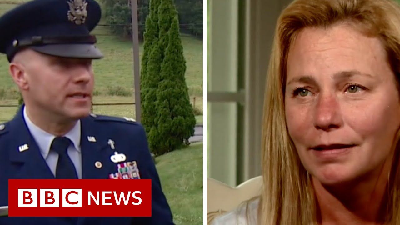 US veteran and Afghanistan veteran's widow react to Taliban takeover  - BBC News