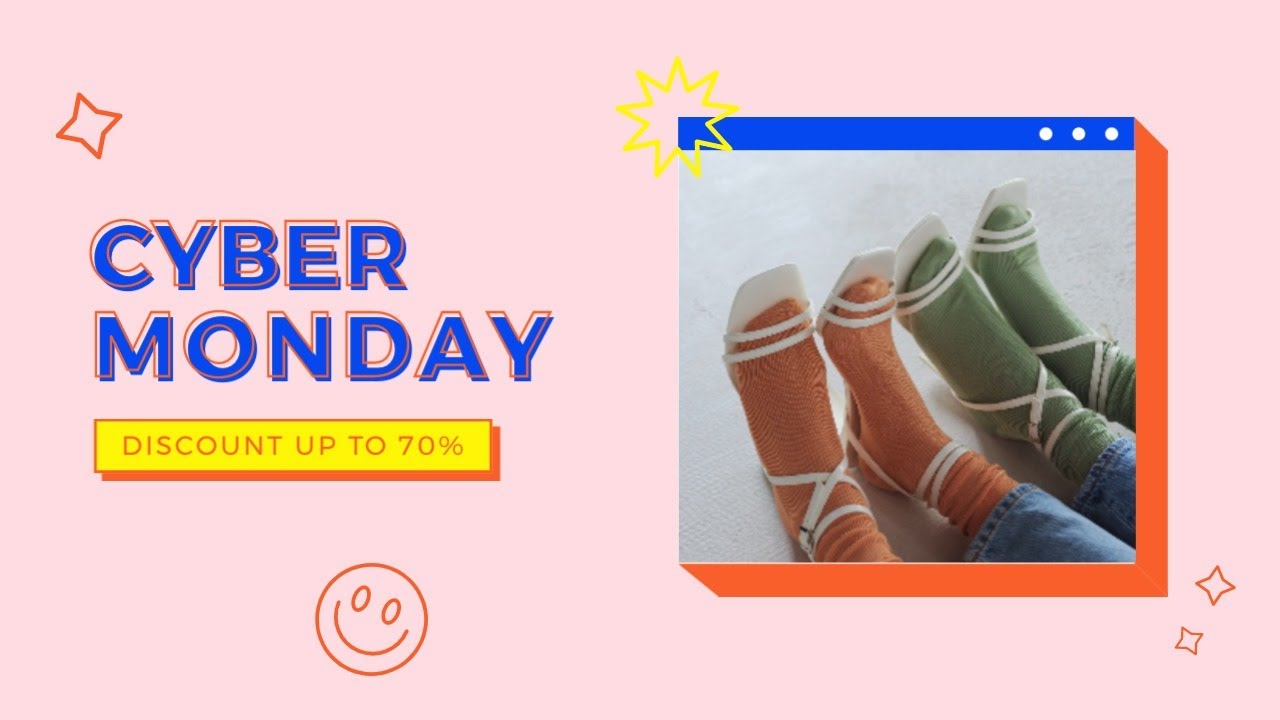 Free Cyber Monday Discount Video Template (Customizable) - FlexClip
