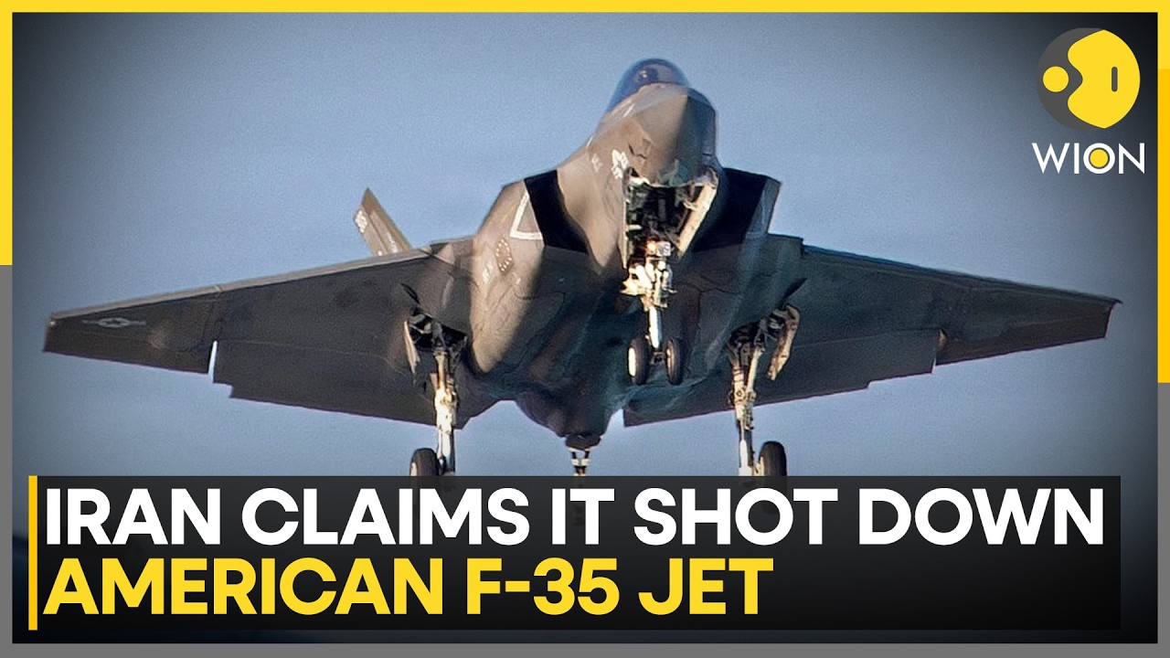 US-Iran War: IRGC Shares Video Claiming to Show F-35 Jet Being Hit | WION