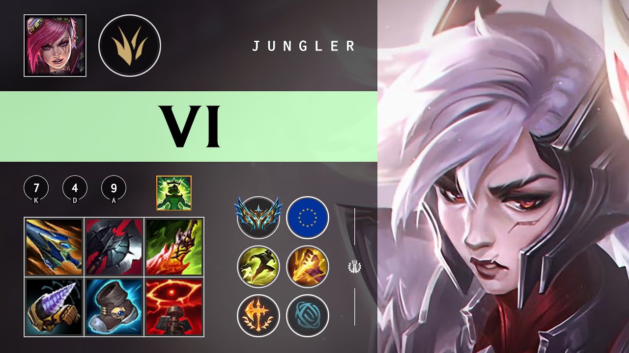Vi Jungle vs Jarvan IV - EUW Challenger Patch 26.01