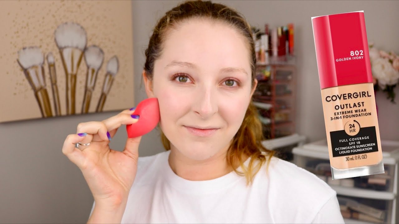 COVERGIRL OUTLAST EXTREME WEAR 3 IN 1 FOUNDATION REVIEW