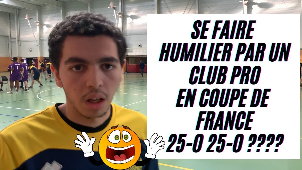 Coupe de France de volleyball M21 contre Plessis Robinson