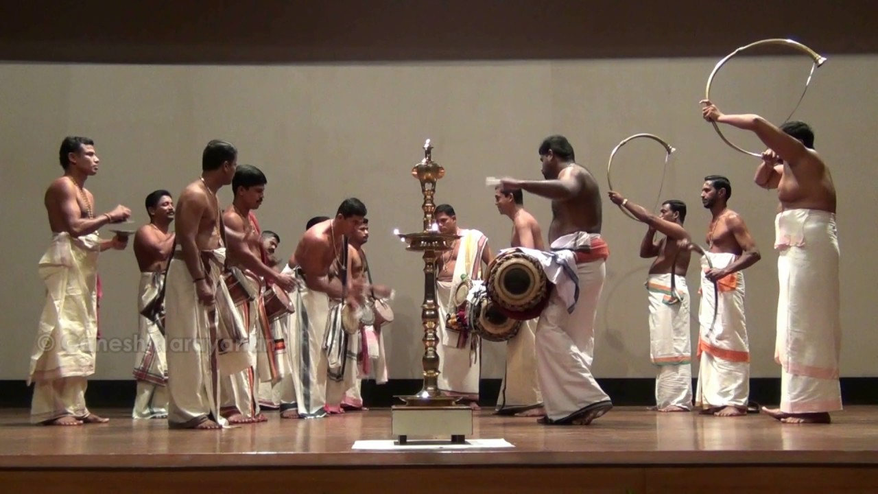 Panchavadyam | Kalamandalam Manoj & Team | NIAS Bengaluru | 10 Nov 2016