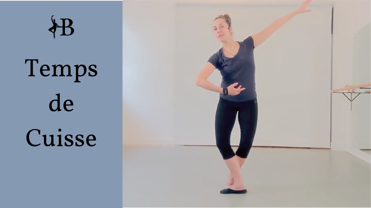 Temps de Cuisse & Sissonne Fermé For Beginner: Ballet Tutorial