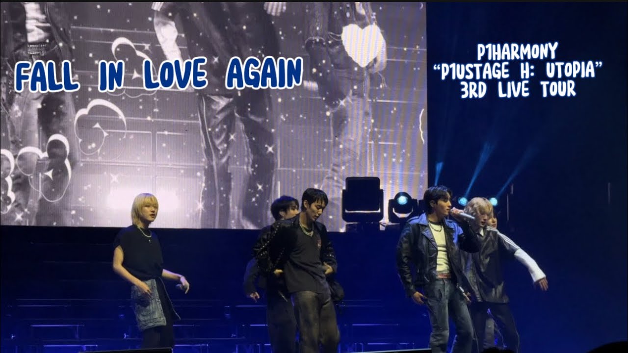 P1Harmony - (Fall in Love Again) &ldquo;P1USTAGE H: UTOPIA&rdquo; 3rd Live Tour in Oakland