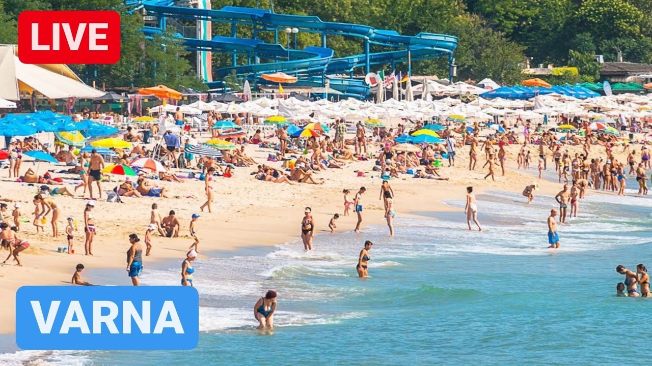 🔴 LITORALUL BULGĂRESC - VARNA e cel mai FRUMOS ORAȘ de la MAREA NEAGRĂ cu PLAJE SUPERBE