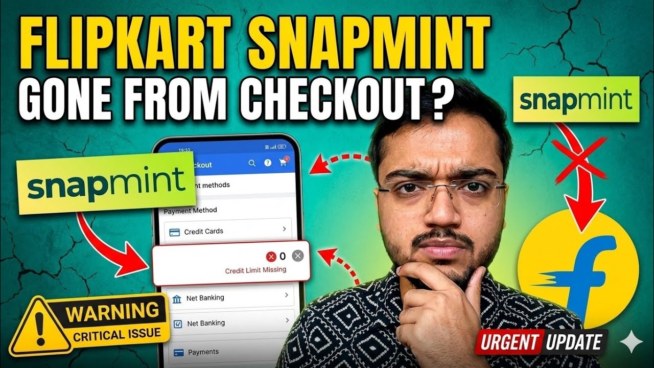 Snapmint Flipkart Not Showing 🤔 | Snapmint Real or Fake ? 🤬
