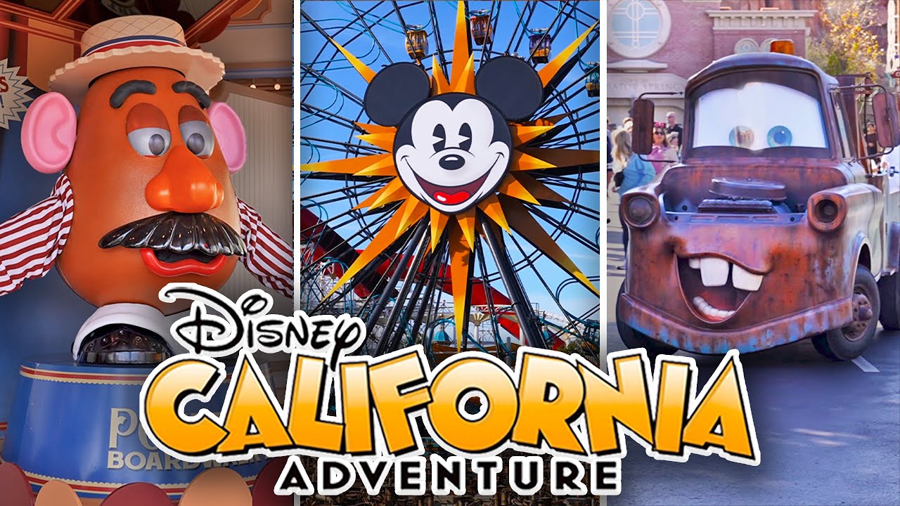 Disney California Adventure Rides - 2024 POVs at the Disneyland Resort [4K]