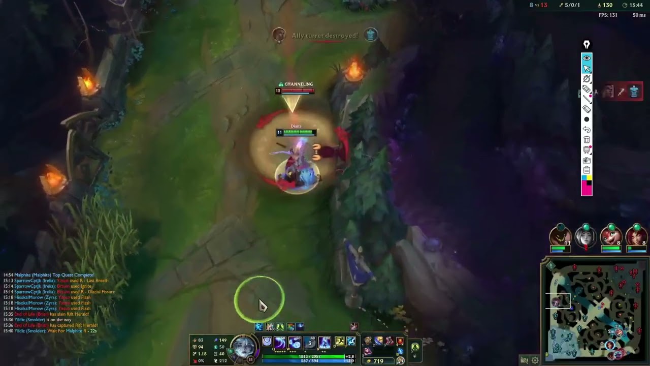 Platinum Diana vs Briar,