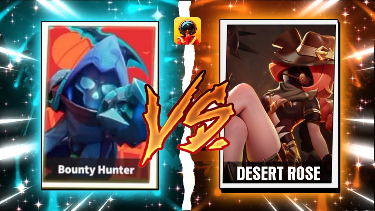 DIFFERENCE BETWEEN DESERT ROSE AND BOUNTY HUNTER 💀💀 || DEMON KING GAMING || SUPER SUS || DKG ||