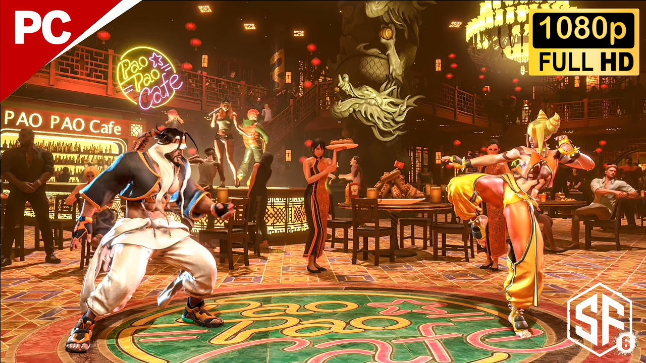 Rashid vs Juri & Dhalsim & Elena | Street Fighter 6 PC Gameplay