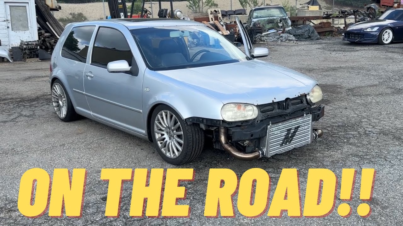 Turbo 24v VR6 Build PT6 : Ready for the streets!!