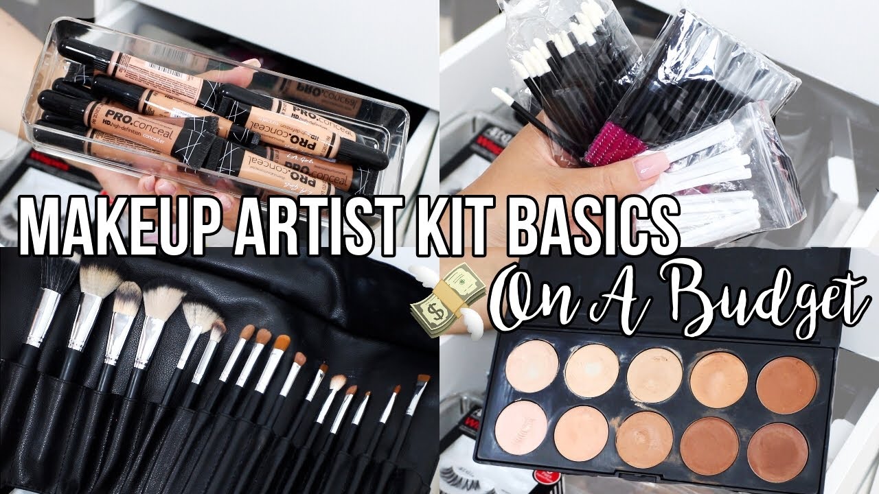 AFFORDABLE MAKEUP ARTIST KIT BASICS | Build Your Kit On A Budget | Jackie Ann