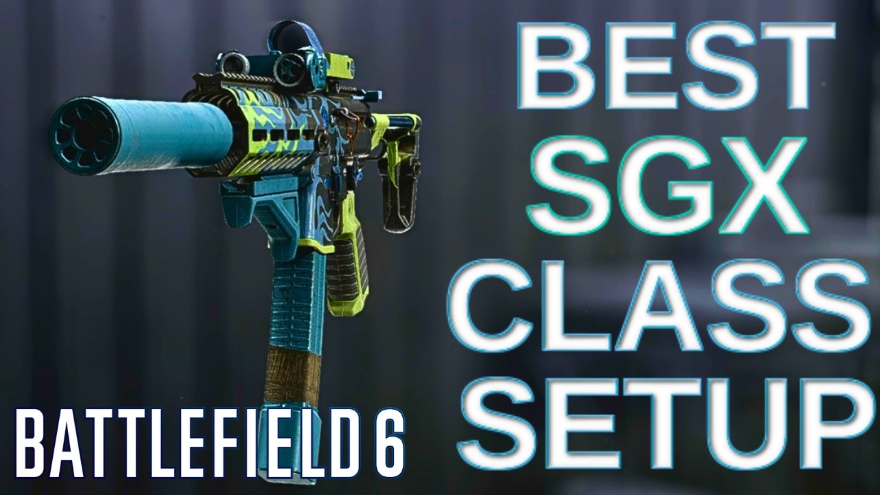 How To Make SGX Overpowered in Battlefield 6 (SGX BEST LOADOUT SETUP)