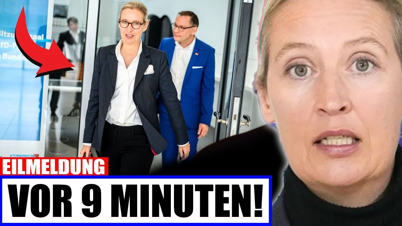 SCHOCK-R&Uuml;CKZUG: Alice Weidel tritt unerwartet ab &ndash; und schickt der AfD &uuml;berraschende Zukunftsgr&uuml;&szlig;e!