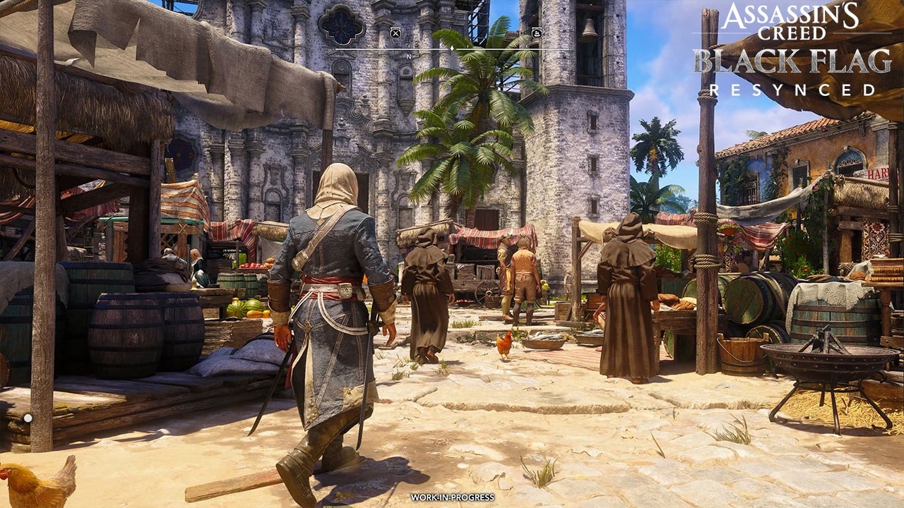 Brand New Assassin's Creed Black Flag Resynced Gameplay... (AC Black Flag Resynced Gameplay)