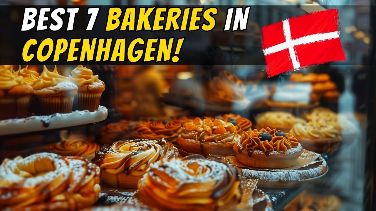Visit 7 of the BEST BAKERIES in COPENHAGEN | The OLDEST bakery of Denmark, Sankt Peders Bageri