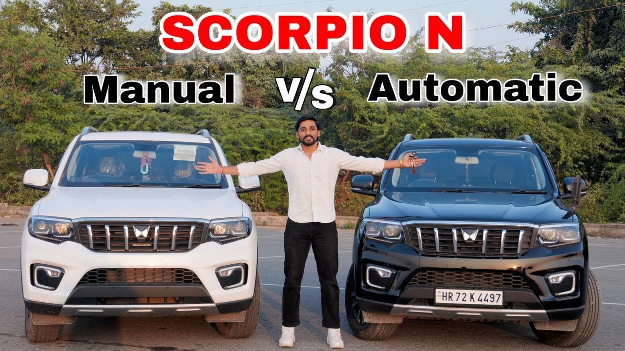 Mahindra Scorpio N Manual Vs Automatic 😱 | unexpected Drag | ज़मीन￼ आसमान का अंतर 🥵 | Scorpio N 