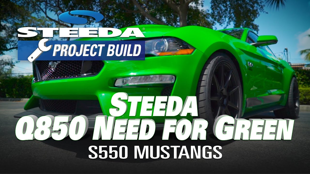 Суперзаряженный стритфайтер Q850 от Steeda готов сокрушить конкурентов.