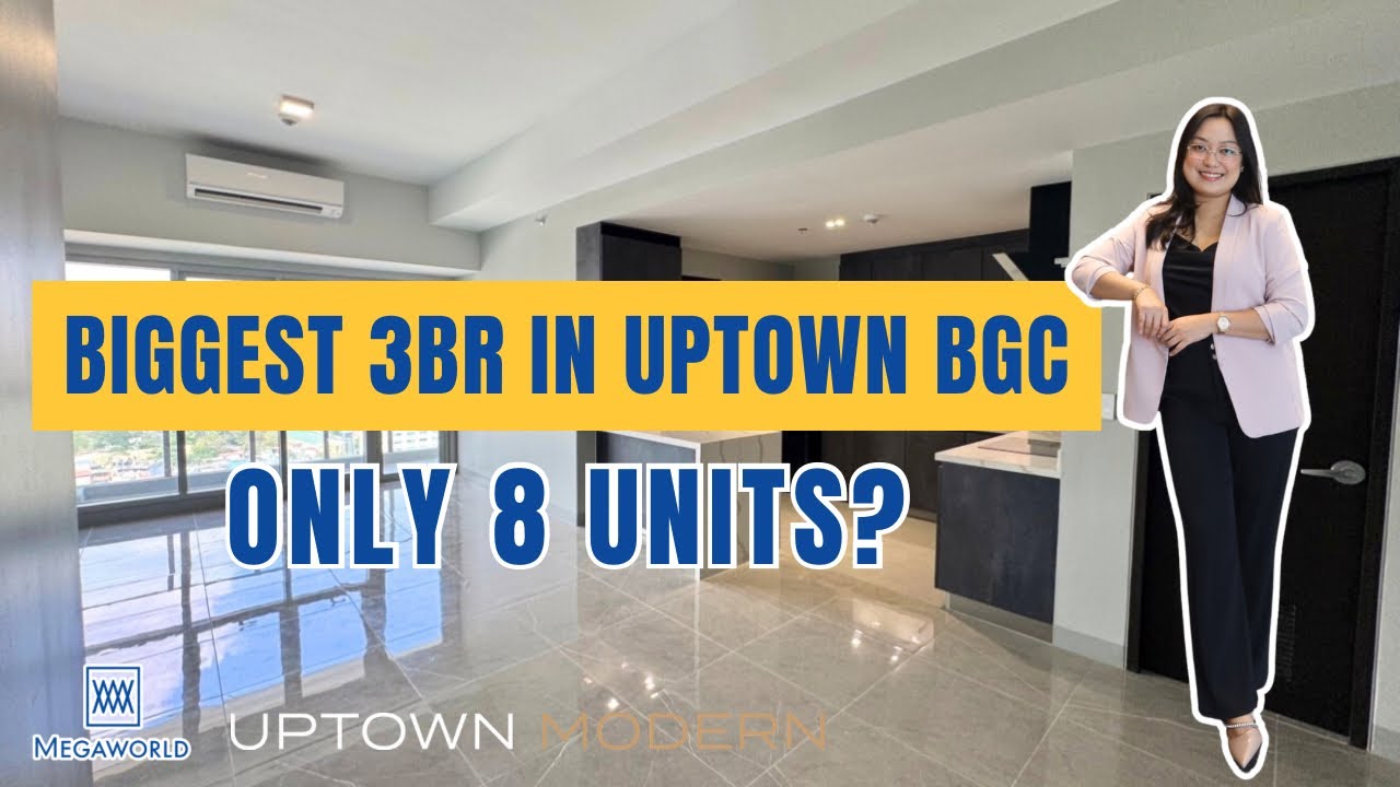 Самая большая роскошная 3-комнатная квартира в районе Uptown BGC (всего 8 квартир!) | Uptown Mode...