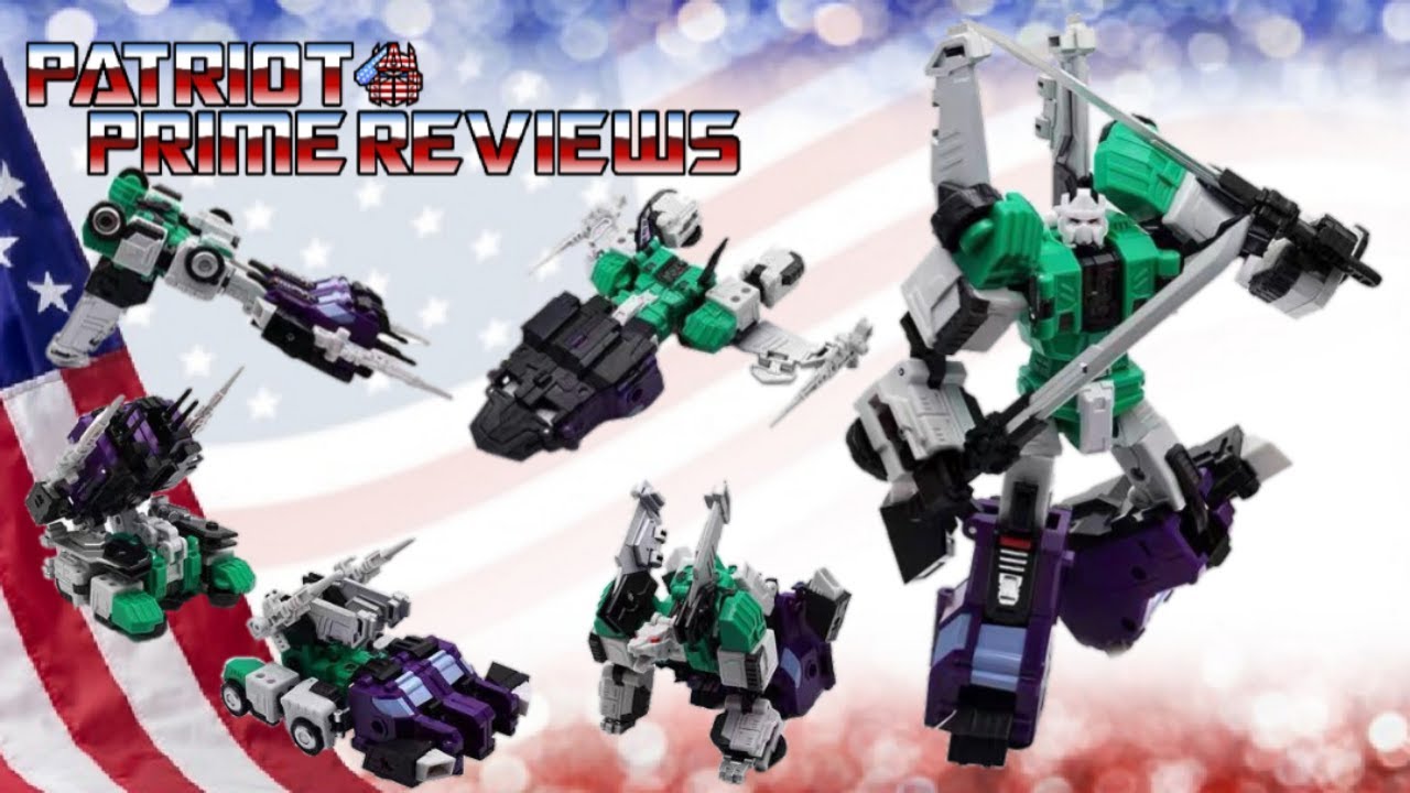Patriot Prime Reviews Mech Fans Toys Sixninja - Deluxe Class G1 Sixshot Homage