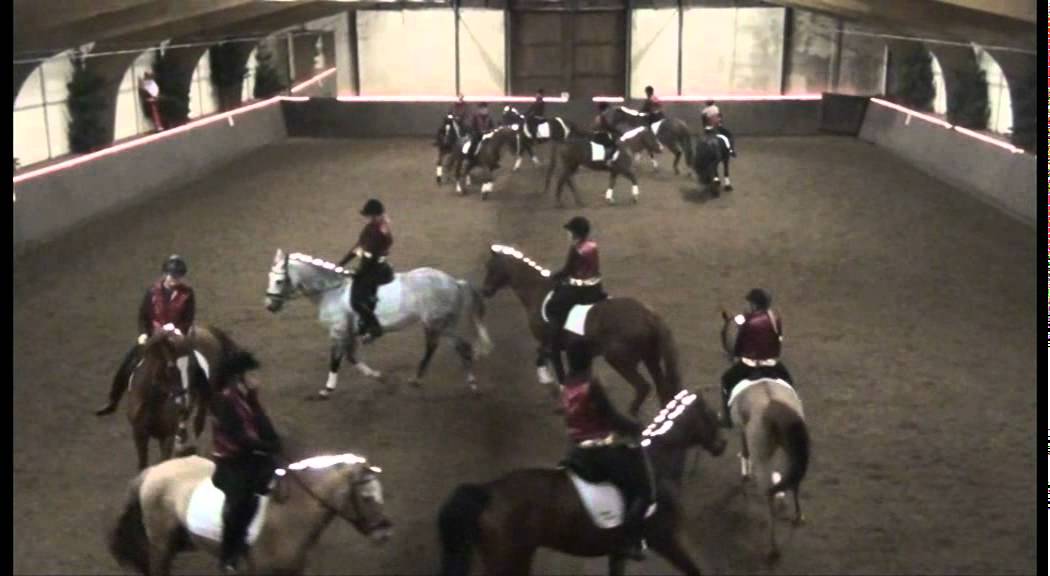 Carrousel uitvoering 1-1-2012 Manege Berestein
