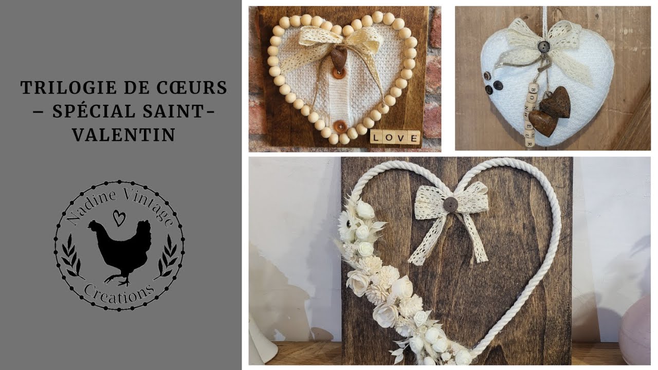 Trilogie de cœurs – Spécial Saint-Valentin.