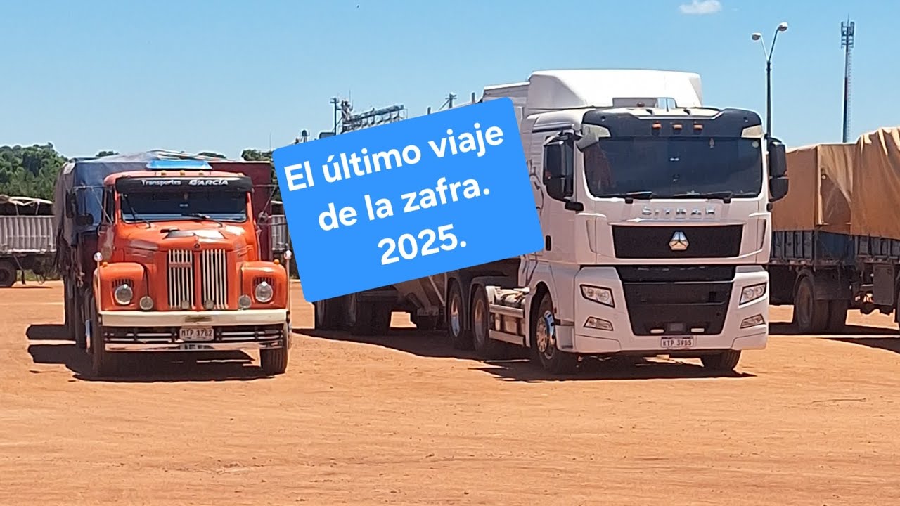 El último viaje de zafra....muy mala zafra !