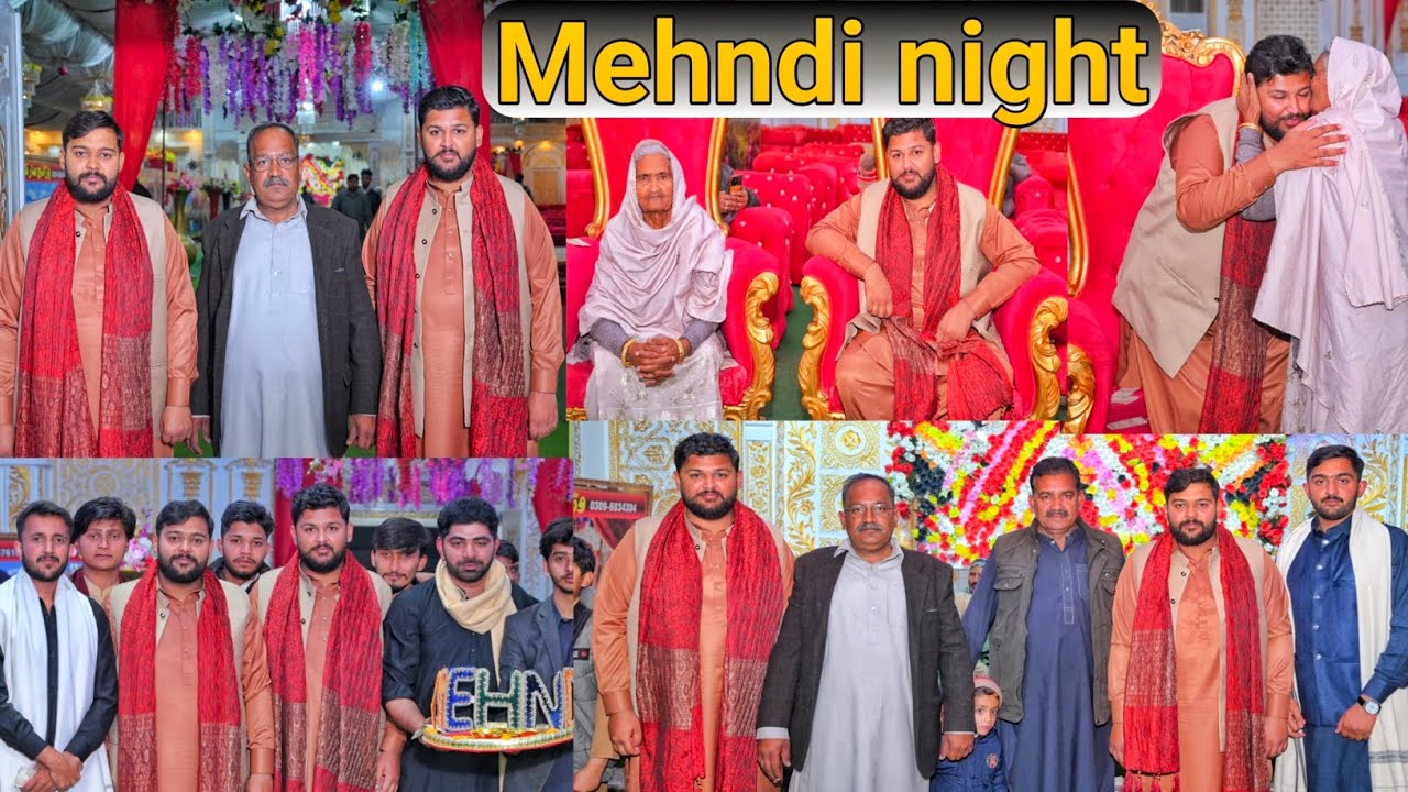 Mehndi night vlog by Saad official vlogs village life style 