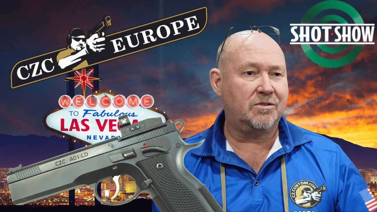 Angus Hobdell Founder & Owner of CZ Custom! He did it! The CZ Custom Shop Story: Shot Show 2023