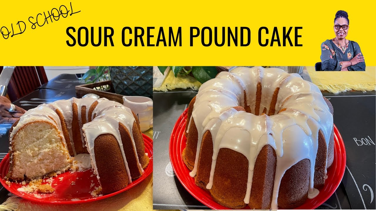 SOUR CREAM POUND CAKE 🍰 #homemade #cooking #amazing #baking #blessed #yummyrecipe #bake