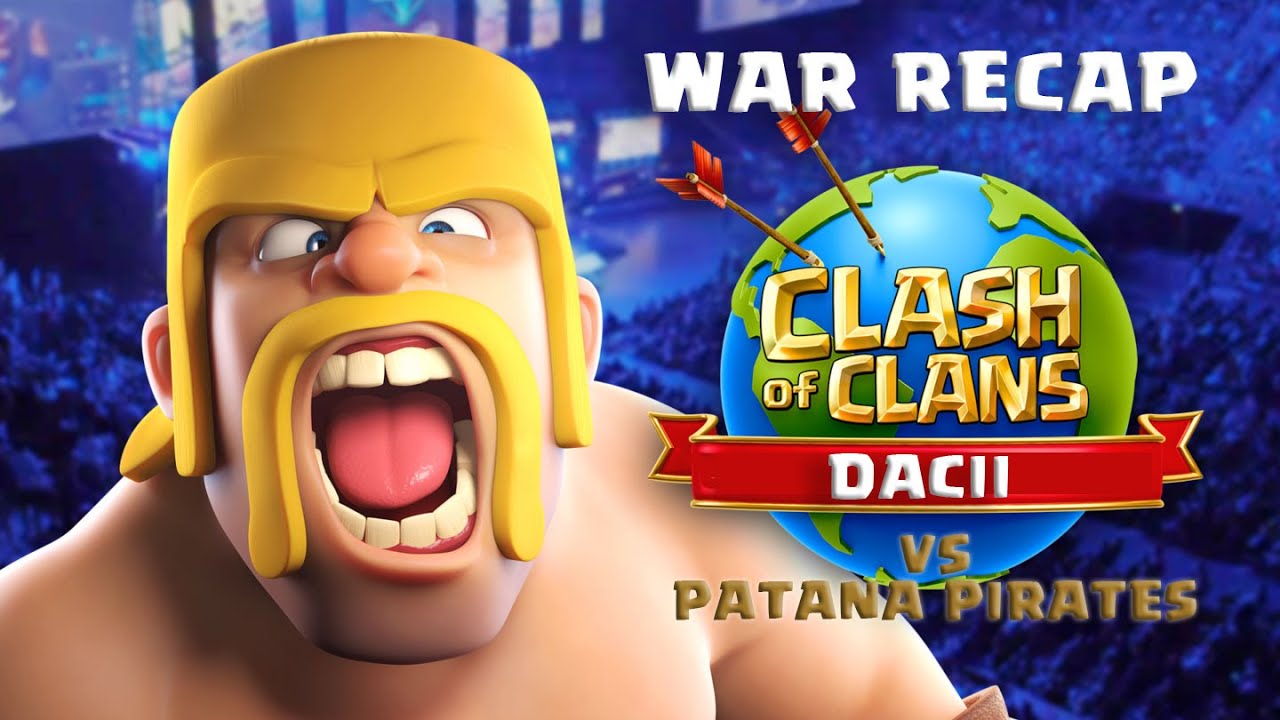 DACII vs PATANA PIRATES / TH 13 / War recap / 3 star/ clah of clans