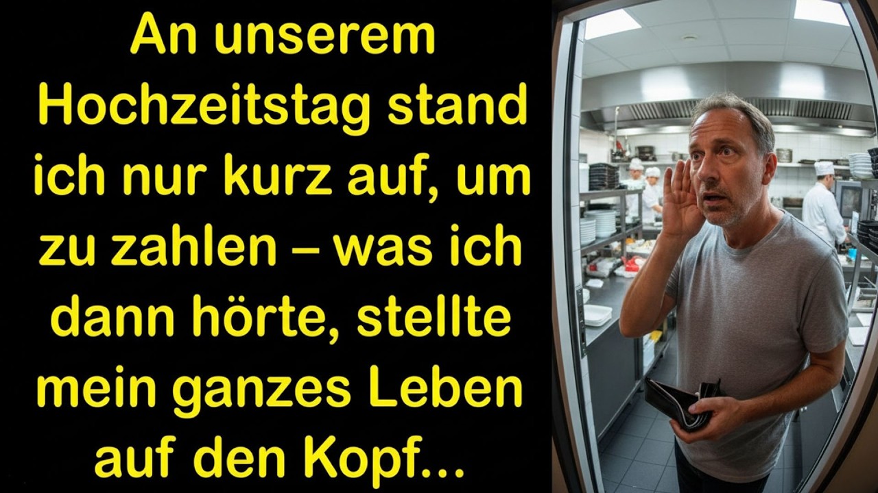 🔥Ich ging nur kurz, um die Rechnung zu zahlen – was ich hörte, zerstörte unsere Ehe🔥