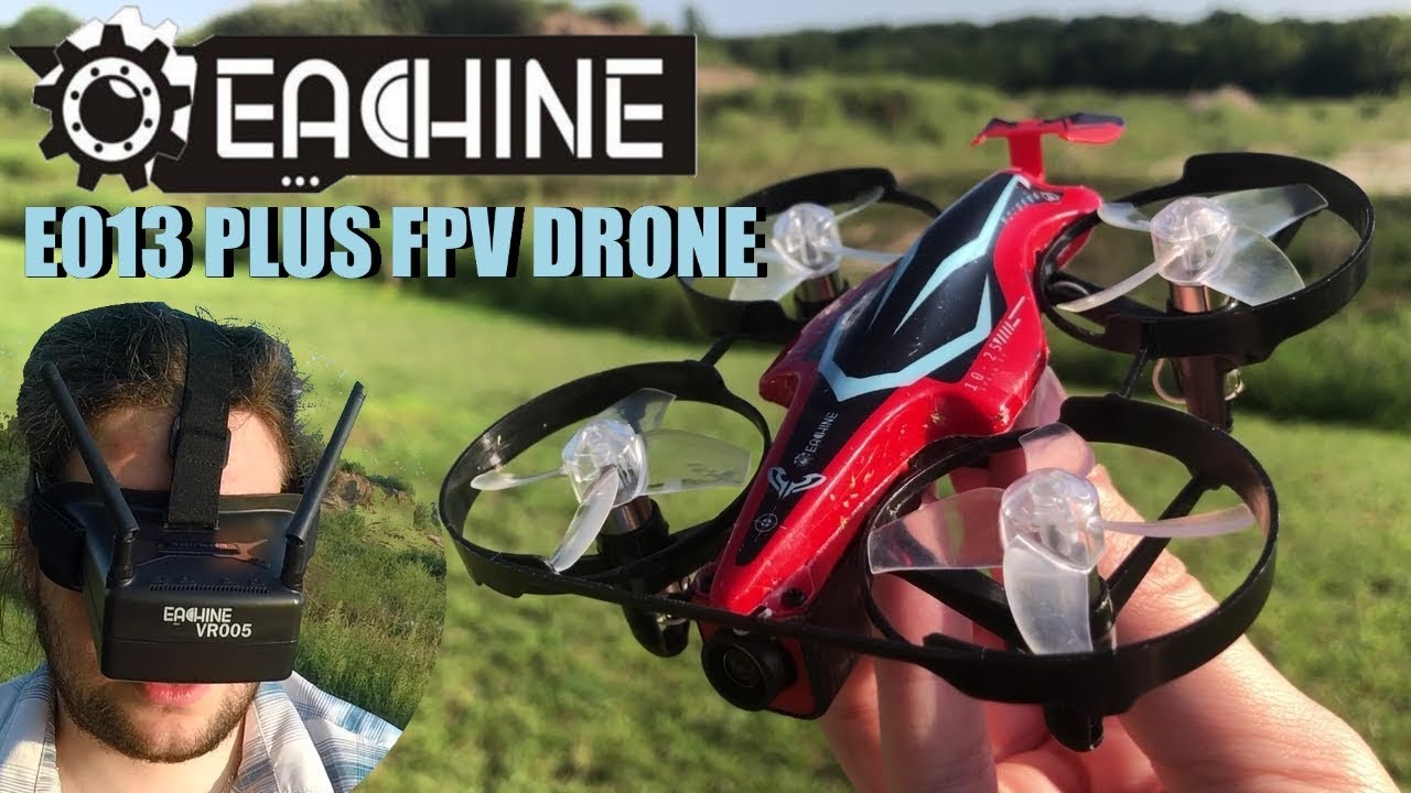 Eachine E013 Plus & VR005 Goggles FPV Beginner Setup