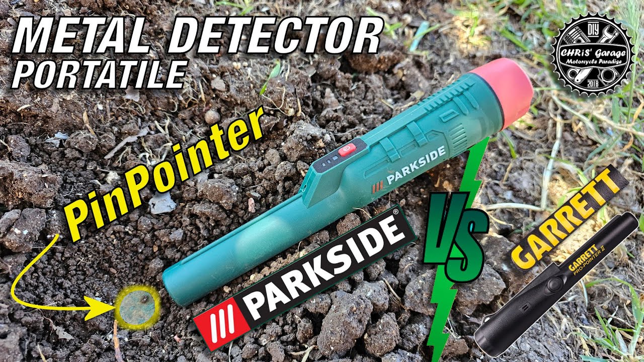 Metal Detector PinPointer PARKSIDE Funziona e costa veramente poco. Confronto con Garrett