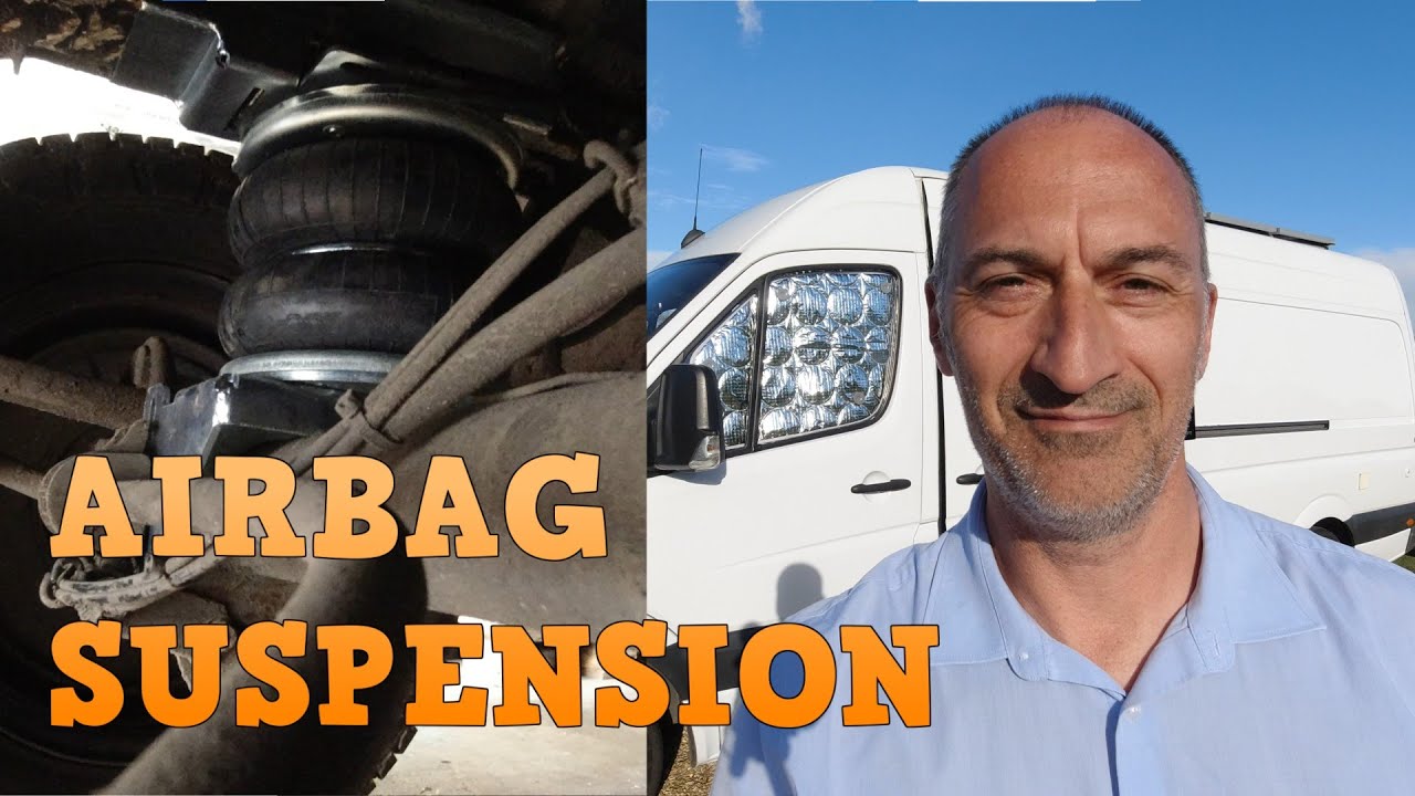 Fitting Air Bags to our Self-Build Campervan