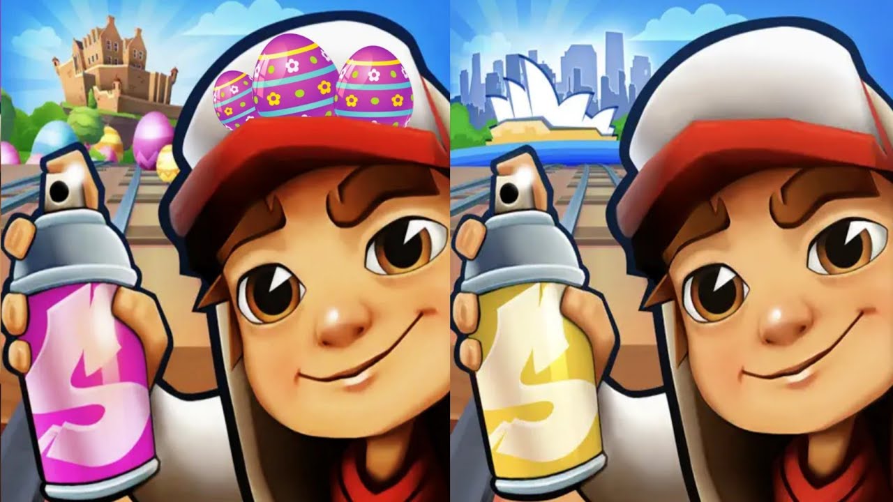 Subway Surfers : Easter Edinburgh 2025 Vs Sydney 2024