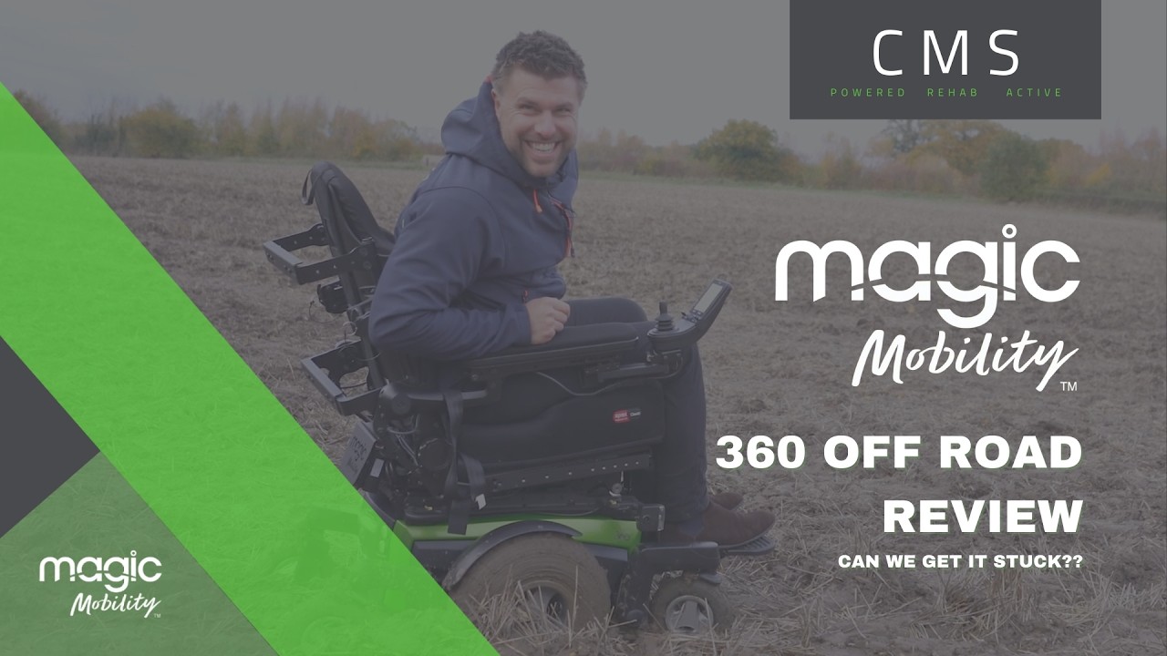 MWD Powerchair Off Road Test – Trying to get the Magic Mobility 360 stuck