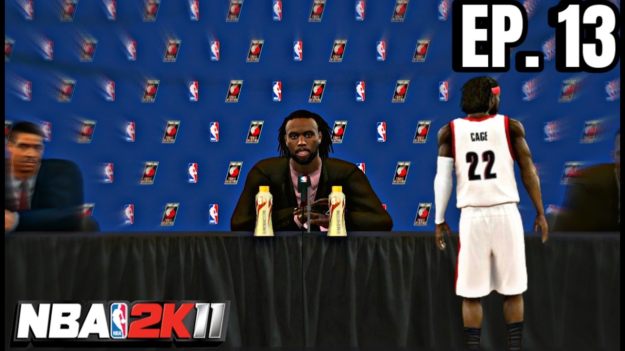 NBA 2K11 MyCareer #13 First 40 Point Game + Facing Controversy From The Press