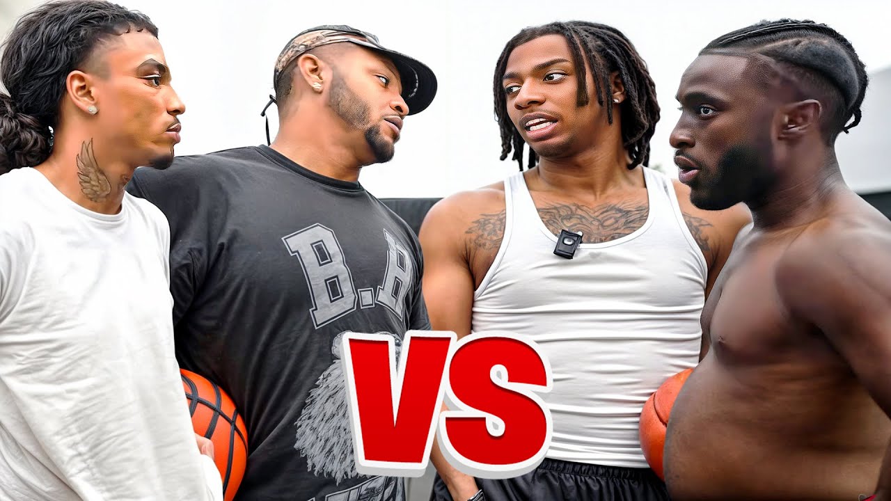 Jay Cinco & BenDaDonnn vs K Rich & Lil Dann $10,000 2V2 BASKETBALL WAGER! ** GETS HEATED ** 😳