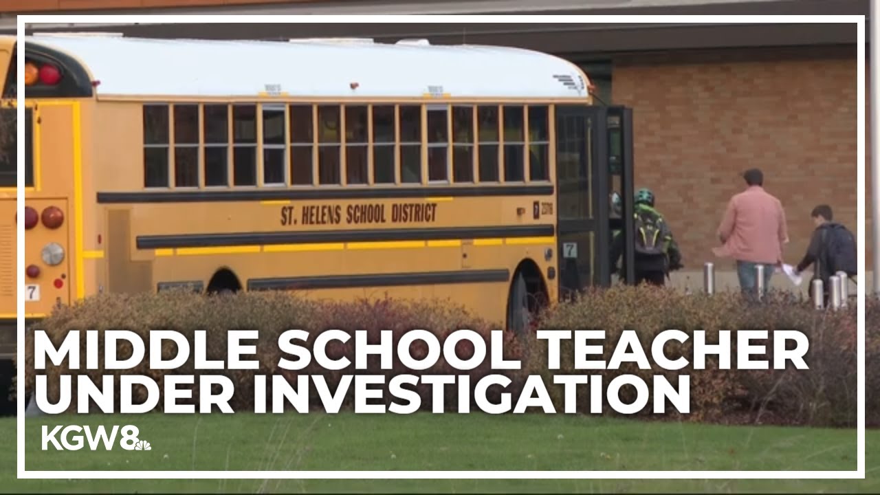 St. Helens Middle School teacher under investigation for criminal conduct with student