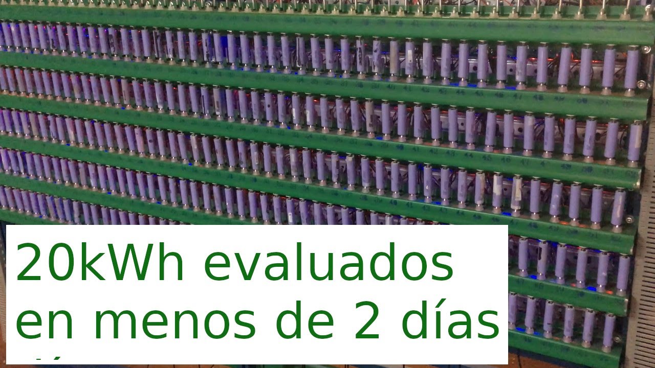 DIY Powerwall 20kWh Second Life Battery 18650