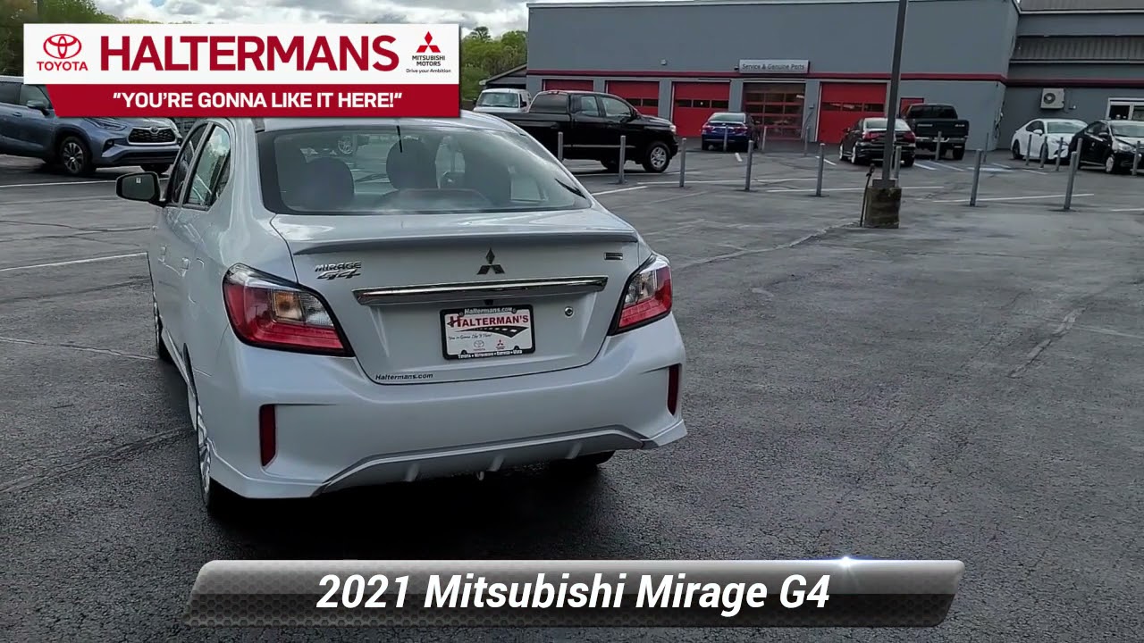 New 2021 Mitsubishi Mirage G4 Carbonite Edition, East Stroudsburg, PA M44257