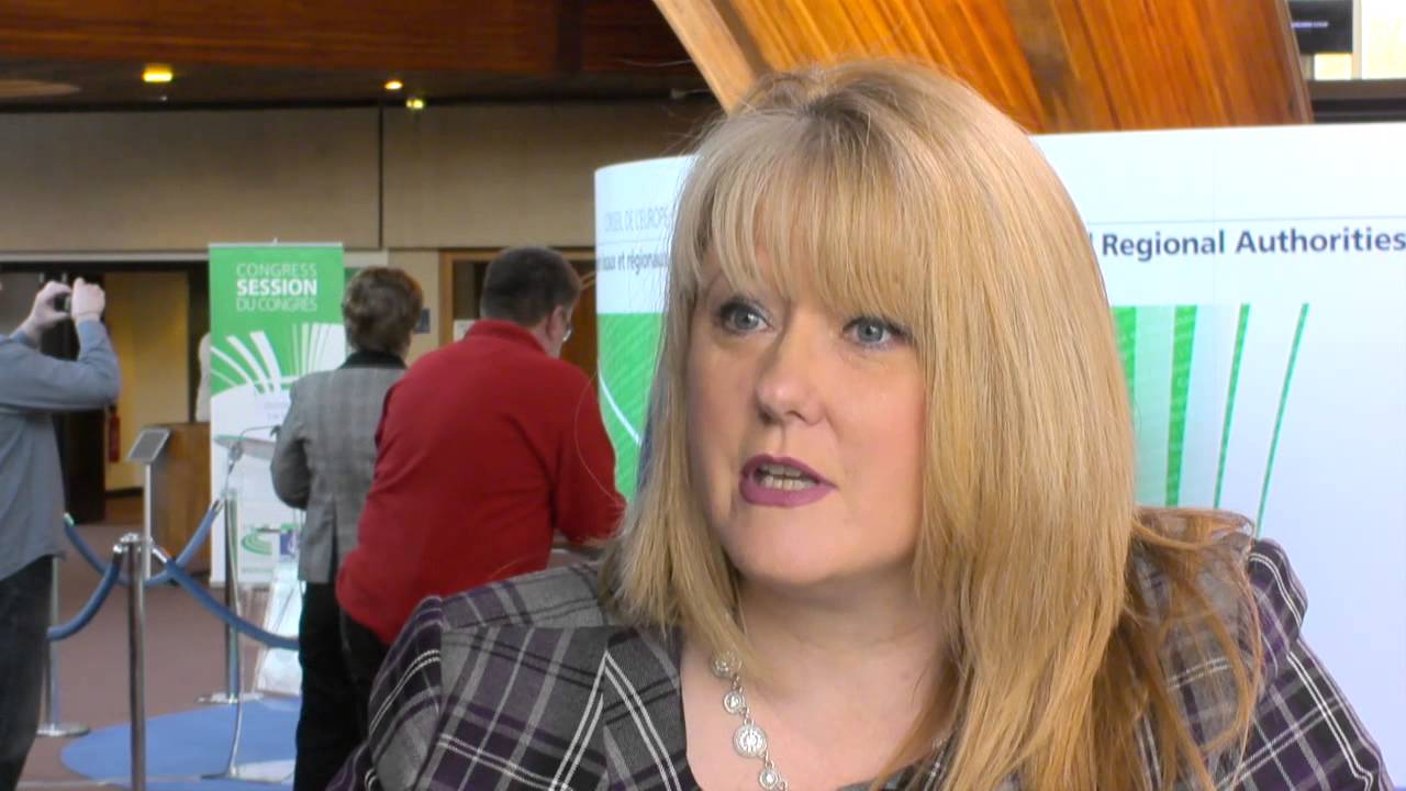 Christina McKELVIE, Congress member, Member of the Scottish Parliament (United Kingdom, SNP).