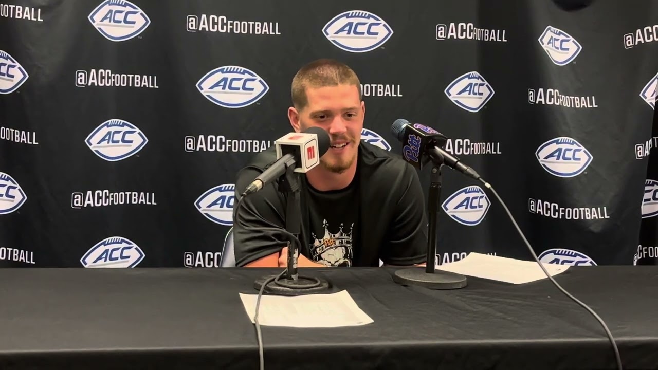 Pitt Football on Panther-Lair.com: Eli Holstein discusses Pitt’s 34-24 win over UNC
